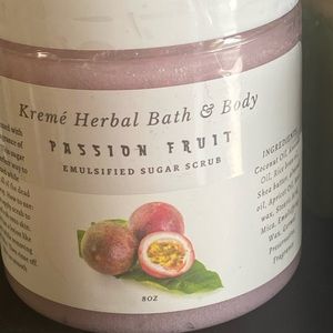 Passion Fruit Emulsified Sugar Scrub 8oz
